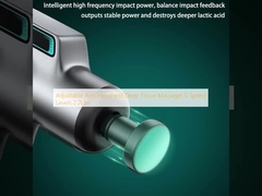 Verstellbarer Arm Handheld Tiefe Gewebe Massager 5 Geschwindigkeitsstufen 2,2 Lbs