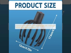 Erleben Sie die Vorteile der Kopfhautmassage mit 3 Massage-Modi Körpermassage-Gerät