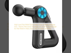 Hochgradige Schmerzlinderung Ruhiges Massagegerät für tiefe Gewebetherapie - Elektrische Perkussionsmassagegerät und persönlicher Massager zur Schmerzlinderung in Hals, Rücken, Bein, Schulter und Körper