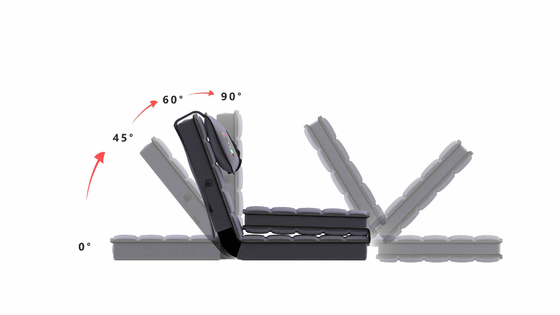 Qualität  Remote Control Foldable Massage Mattress 10.6lbs Massage Bed Portable usine