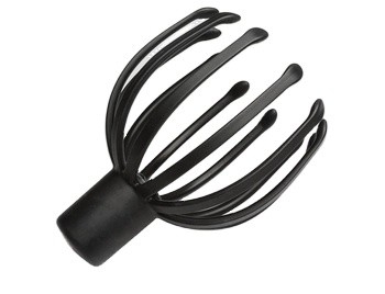 Langlebiger elektrischer Kraken-Kopf-Massager Kompakter wiederaufladbarer Kopfhaut-Massager