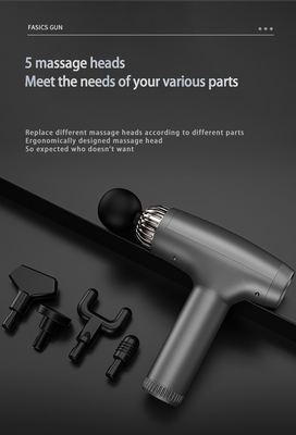 Einkopf-Vibrations-Muskelmassager ROHS-Massagewaffe mit abnehmbarer Batterie