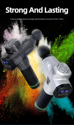 LCD Kabellose Perkussionsmassager FCC Wiederaufladbare Muskelmassager