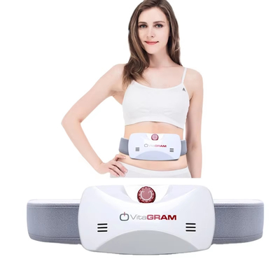 Neopren-Bauchmassage Gürtel 3 Wärme Einstellungen Abdominal Vibration Gürtel