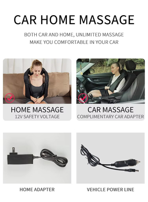 8 Knoten vibrierende Schultermassager verstellbare Ebenen Schalmassager