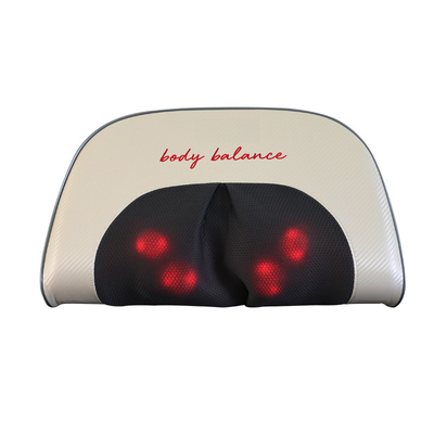 36W heiztes Massagekissen 4 Modus Vibrierendes Massagekissen PU-Leder
