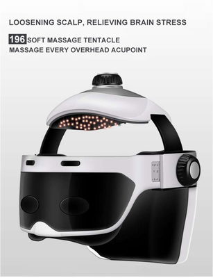 1.5 Pfund Elektrischer Kopfmassager Helm Für Tiefe Entspannung Massagehelm