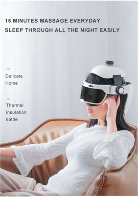 1.5 Pfund Elektrischer Kopfmassager Helm Für Tiefe Entspannung Massagehelm