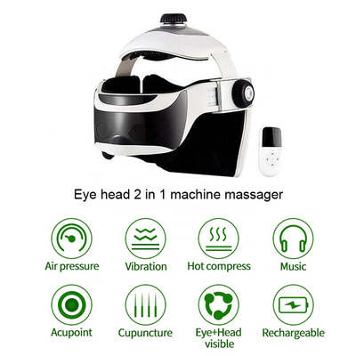 1.5 Pfund Elektrischer Kopfmassager Helm Für Tiefe Entspannung Massagehelm