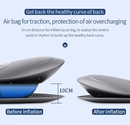 Elektrische Pulse Taille Gürtel Massager Heizung Taille Wrap mit 5 Intensitätsstufen