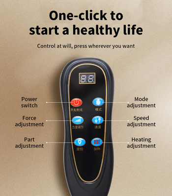 Ganzkörper-Vibrationsmassage-Matratze, entspannendes Shiatsu-Massagekissen