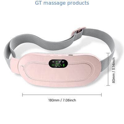Menstruationskrampfhilfegürtel für Frauen - rosa Heiz- und Massagepad mit digitaler Anzeige